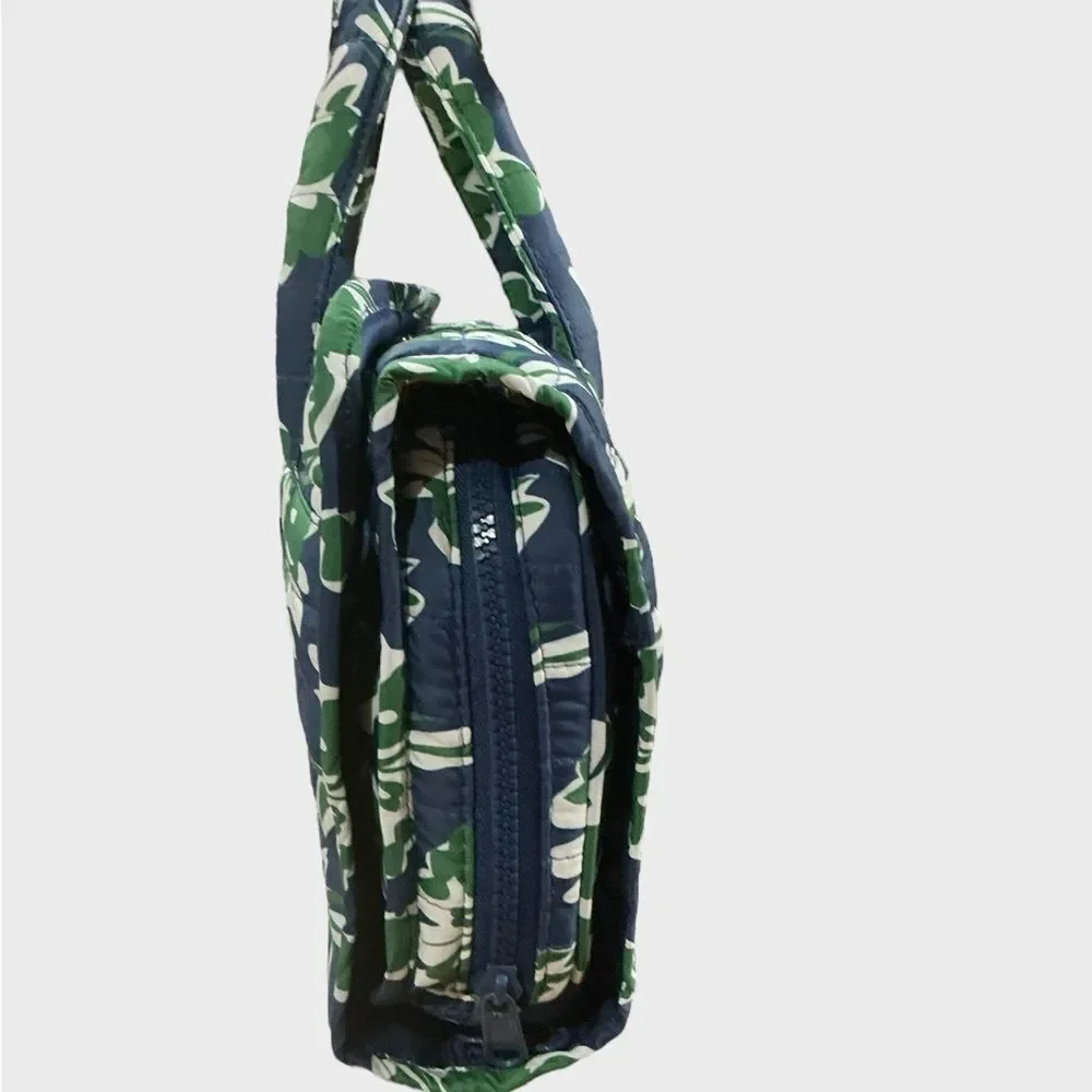 Dabney Lee Hanging Travel Organizer Makeup Toiletry Bag Blue Floral NWT